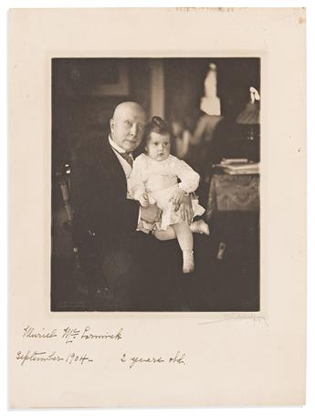(FAMILY PAPERS.) Family photographs and correspondence of Bessie Rockefeller Strong, daughter of John D. Rockefeller.
